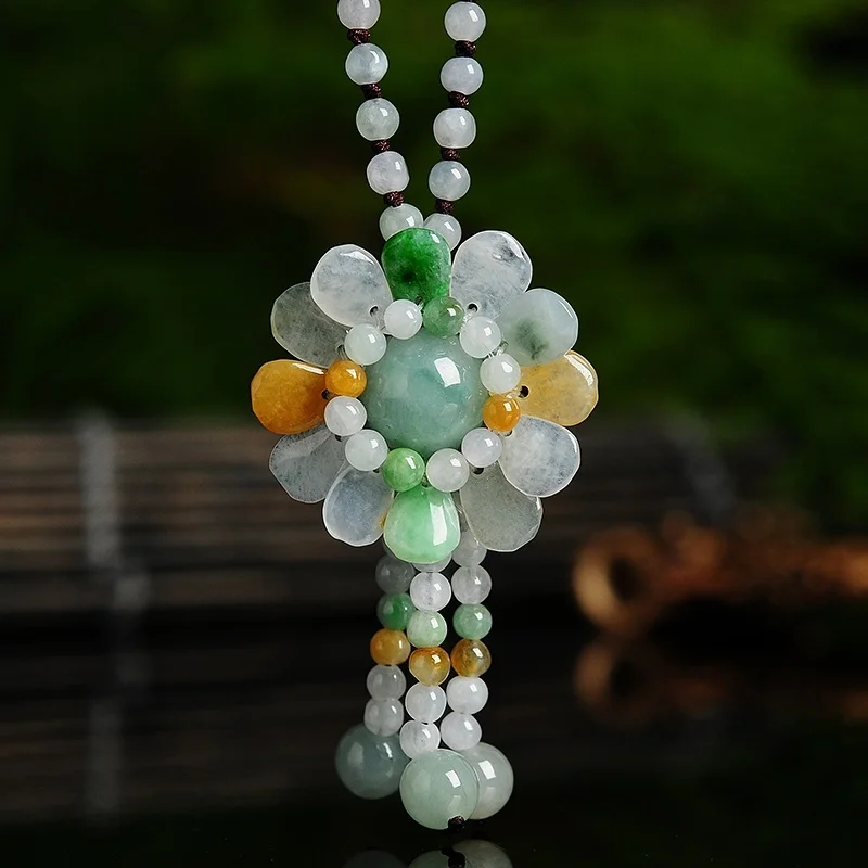Certified Birmese Jade Zonnebl - Necklaces recensie en prijs