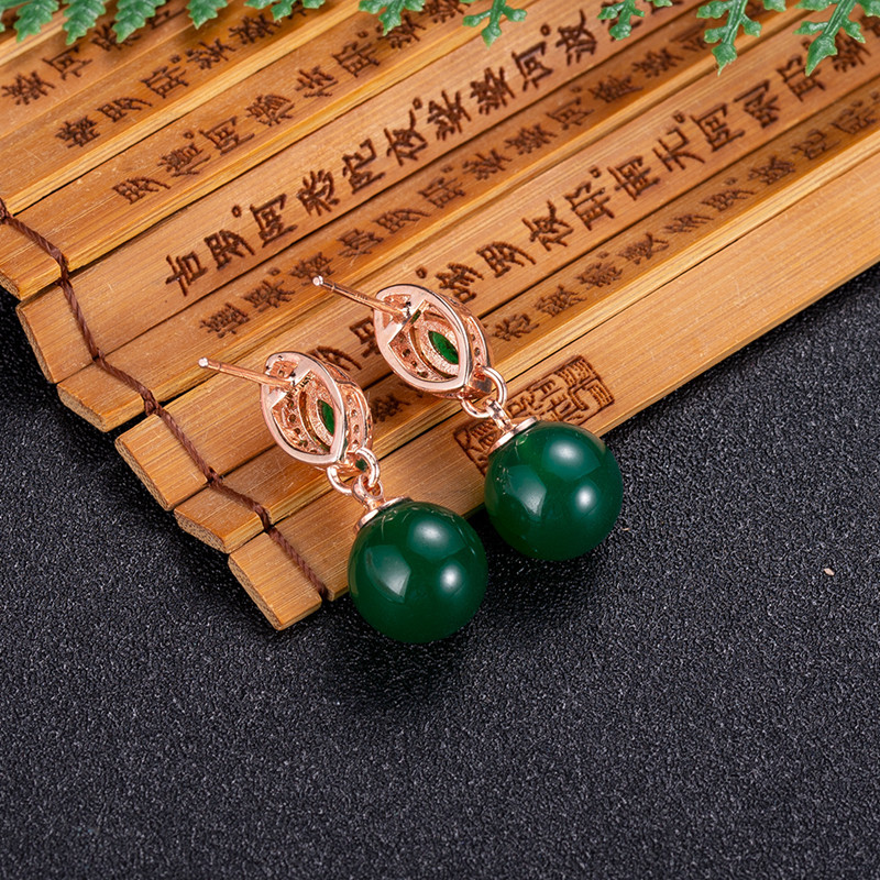 Natuurlijke Jade Kralen Oorbel - Earrings recensie en prijs